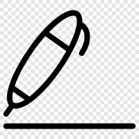 writing, paper, writing tools, writing instruments quality icon svg