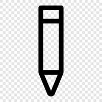 writing, paper, drawing, art icon svg