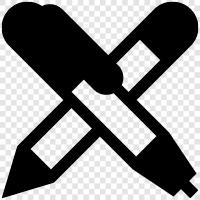 writing tools, writing instruments, writing instruments for kids, writing materials icon svg