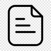 writing, essay, research, journal icon svg