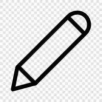 writing, pencils, drawing, sketching icon svg