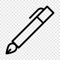 writing, paper, ink, desk icon svg