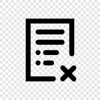 wrong document, incorrect document, document wrong icon svg