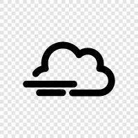 Wyoming, Cloudy, Summit, Range icon svg