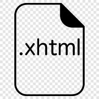 XML, HTML, tags, document icon svg