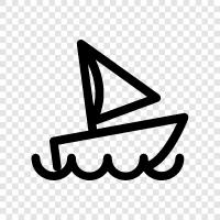 yacht, cruising, sailing, sailing yacht icon svg