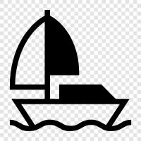 yacht club, yacht charter, yacht sailing, sailing yacht icon svg