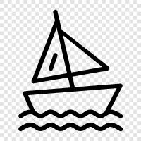 yacht club, yacht charter, sailing yacht, yacht crew icon svg