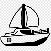 yacht, cruiser, ship, ocean icon svg