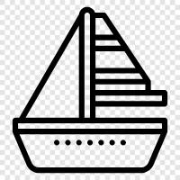 yat, cruising, sailing bot, sailing yarış ikon svg