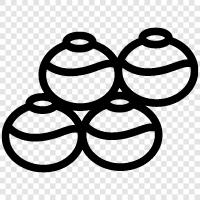 yeast, bread, dough, bun icon svg