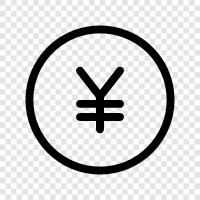 yen, yen currency, Japan, Japanese yen icon svg