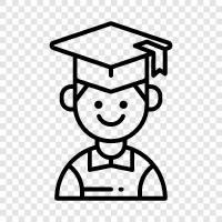 young, student loan, loans, student visa icon svg